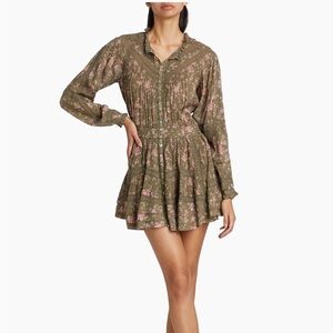 LoveShackFancy Ballet Of Blooms Calia Minidress